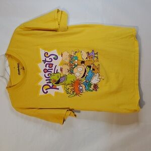Nickelodeon Rug Rats yellow short sleeve large t-shirt